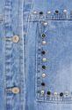 Answear Lab koszula jeansowa  answear.LAB X limitowana kolekcja festiwalowa BE BRAVE niebieski