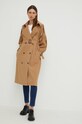 Answear Lab płaszcz brązowy 3948.1.JS