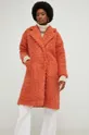 Пальто Answear Lab помаранчевий