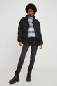 Μπουφάν Answear.LAB cr.4.WK μαύρο WZ22