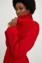 κόκκινο Μάλλινο παλτό Answear Lab
