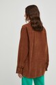 Джинсова риза Answear Lab кафяв h2458.w
