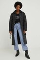 Bunda Answear.LAB 42027.1.DB čierna WZ22