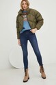 Answear Lab geaca 1024.WK verde WZ22