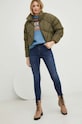Answear Lab geaca 1024.WK verde WZ22