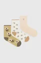 béžová Ponožky Answear Lab 3-pak Dámsky