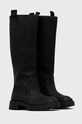 Vysoké čižmy Answear.LAB M2712.1WK čierna WZ22