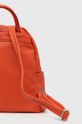 oranžová Kožený batoh Answear Lab