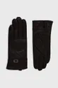 коричневий Шкіряні рукавички Answear Lab Жіночий