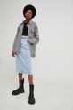 Τζιν φούστα Answear Lab 320301.js μπλε WZ22