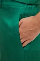 зелений Штани з шовком Answear Lab Silk Blend