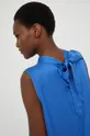 μπλε Φόρεμα με μετάξι Answear Lab Silk Blend