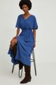 albastru Answear Lab rochie De femei