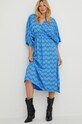 Answear Lab sukienka 76921RA69.W niebieski WZ22