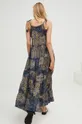 Φόρεμα με μετάξι Answear Lab Silk Blend  50% Βισκόζη, 40% Μετάξι, 10% Πολυεστέρας