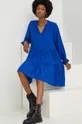 niebieski Answear Lab sukienka