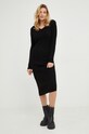Answear Lab sukienka czarny 6200.WK