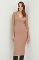 Haljina Answear Lab 2937.WK smeđa WZ22