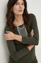Answear.LAB sukienka zielony 70095.WK