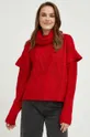 czerwony Answear Lab sweter