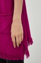 Answear Lab poncho z domieszką wełny 70195.2W różowy