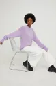 Vlnený sveter Answear Lab fialová