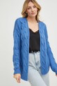 Odzież Answear Lab kardigan 3538.js niebieski