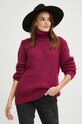Answear Lab sweter z wełną różowy 190491.WK