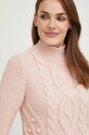 Answear Lab sweter z wełną różowy 3522.DB