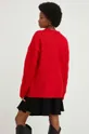 piros Answear Lab gyapjú pulóver