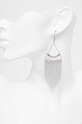 Αξεσουάρ Σκουλαρίκια Answear.LAB 2206407730.hjs ασημί