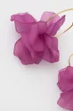 roza Naušnice Answear Lab
