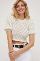 Answear Lab bluzka X kolekcja limitowana BE SHERO 3861z.db beżowy WZ23