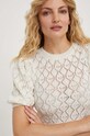 Answear Lab bluzka X kolekcja limitowana BE SHERO beżowy 3861z.db