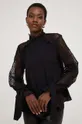 чёрный Блузка Answear Lab X Лимитированная коллекция NO SHAME
