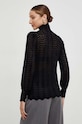 Answear Lab longsleeve negru 36081.fh