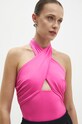 Боди Answear.LAB 1378.HWK розовый