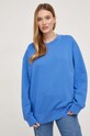 Answear Lab bluza bawełniana bawełna niebieski WZ23.BLD00A.tjs