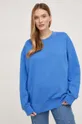 μπλε Βαμβακερή μπλούζα Answear Lab Γυναικεία