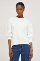 biały Answear Lab bluza bawełniana