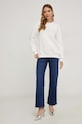 Answear Lab bluza bawełniana SNG2.278.tjs biały WZ23