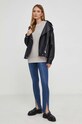 Answear Lab bluza bawełniana mlk.beig.tjs beżowy WZ23