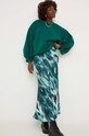 Answear Lab bluza bawełniana 93880.fh zielony WZ23
