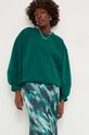 Answear Lab bluza bawełniana zielony 93880.fh