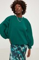Answear Lab bluza bawełniana 93880.fh zielony