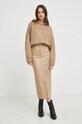 Answear Lab bluza sv63514.iw beżowy WZ23