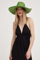 Answear.LAB kapelusz pozostałe zielony CT208.j.s.1