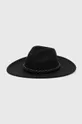 Καπέλο με μαλλί Answear Lab μαύρο
