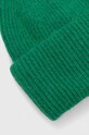 Akcesoria Answear Lab czapka wełniana hb7400.fh zielony