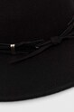Answear Lab kapelusz czarny rzemkap.HWK